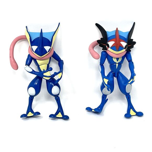 Pokémon Nintendo Greninja 5” Articulated Jointed Action Figure Lot Tomy 2016 - Picture 1 of 16